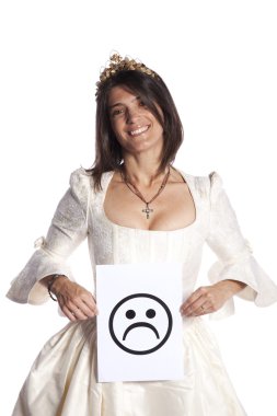 Hypocrite bride clipart