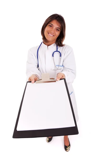 Friendly female doctor — Stock Photo, Image
