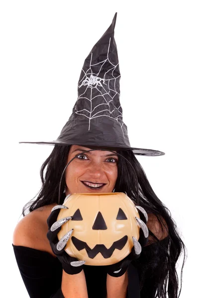 Halloween boszorkány — Stock Fotó