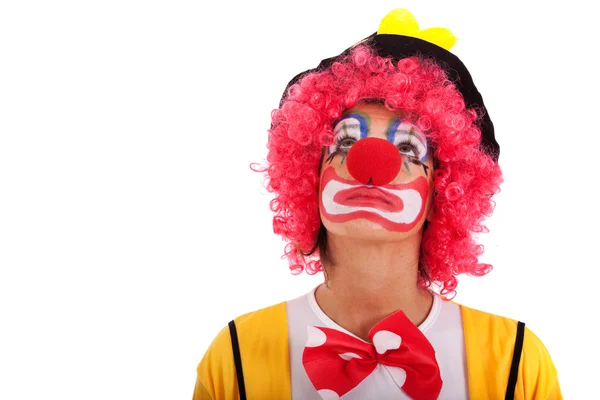 Смешной клоун — стоковое фото