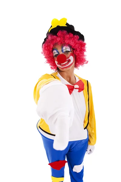 Grappige speelse clown ⬇ Stockfoto, rechtenvrije foto door vadimphoto1@gmail.com #100142026