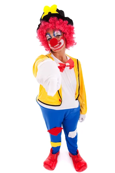 Grappige clown — Stockfoto