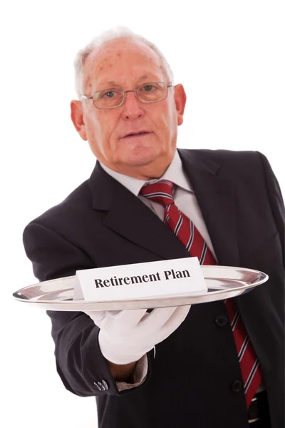 stock image Retirement Plan