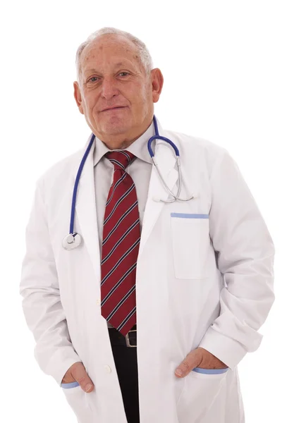 Medico anziano — Foto Stock