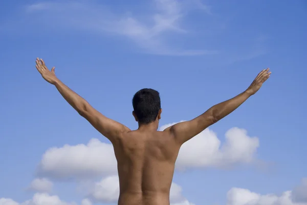 stock image Young men muscle