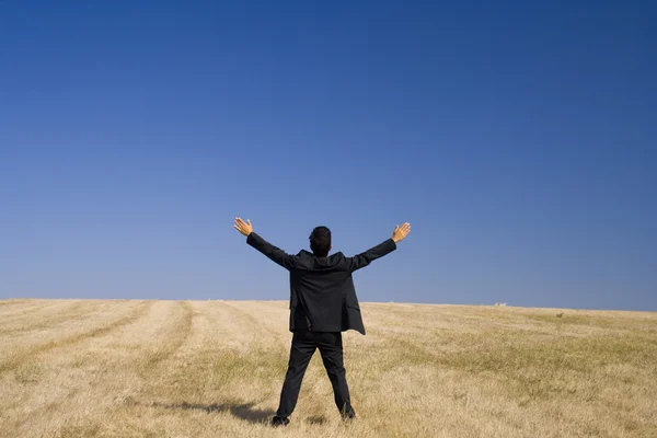 Success at the field — Stock Photo, Image