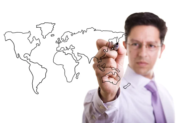Global business concept — Stock Photo, Image