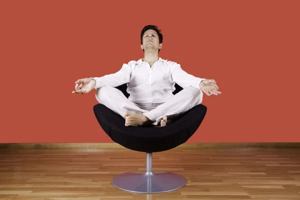 Overdekt meditatie — Stockfoto