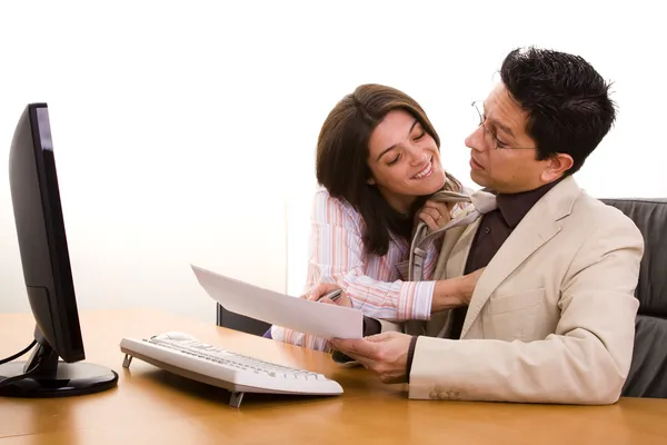 Harassment at the office — Stock Photo, Image