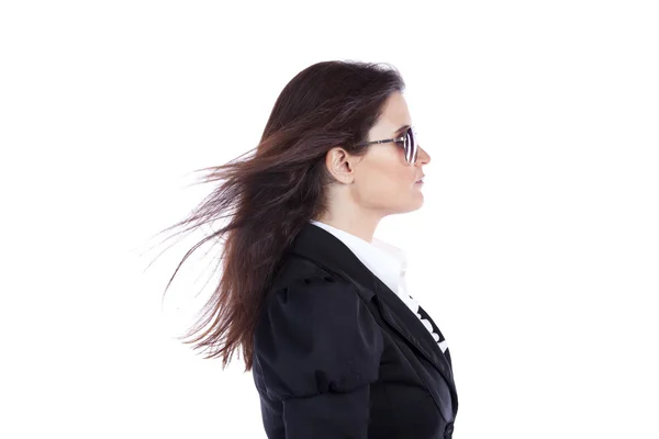 Businesswoman side view — Stock Photo, Image
