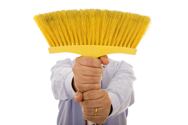 Stock image Cleaning men