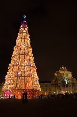 The Great Christmas Tree Of Light clipart