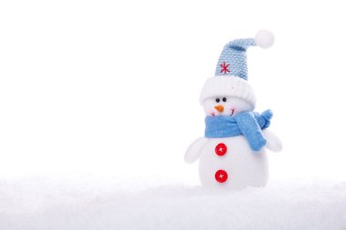 Christmas snowman clipart