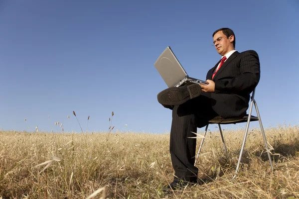 Trabajo inalámbrico — Foto de Stock