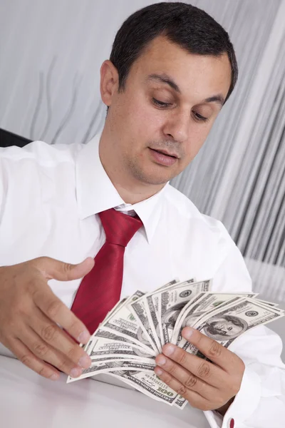 Crazy about money — Stock Photo, Image