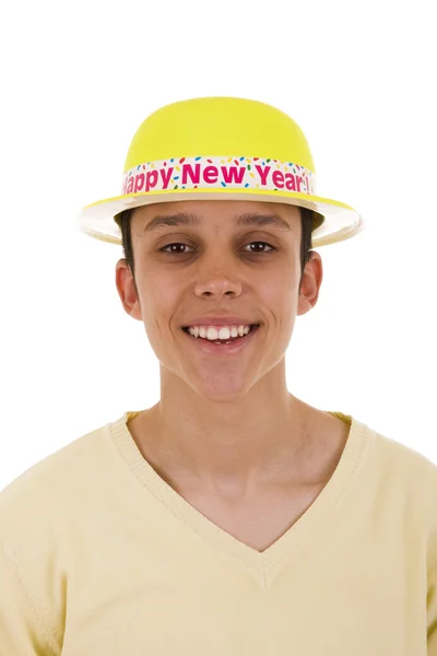 Ett stort leende för det nya året — Stockfoto