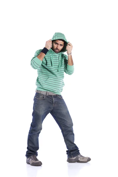 Young rapper — Stock Photo, Image