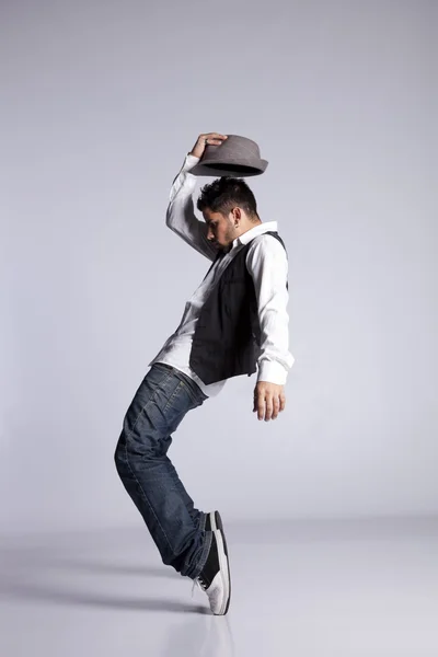 Tancerz hip-hopu — Zdjęcie stockowe