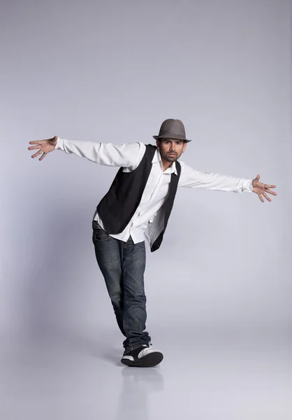 Dançarino de hip hop — Fotografia de Stock