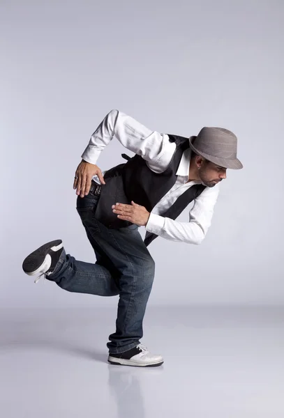 Хіп-хоп танцюрист — стокове фото