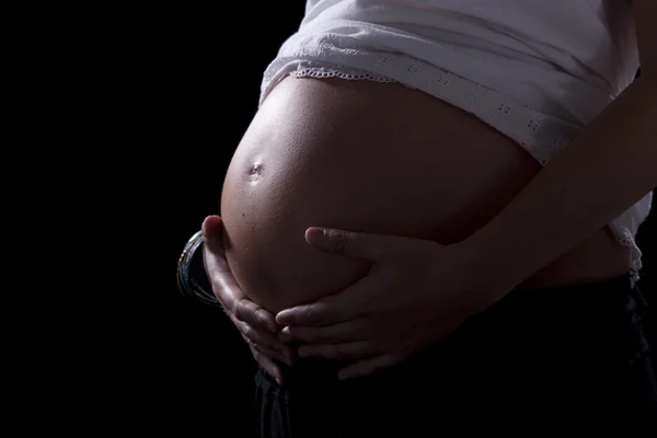 Mãe esperando um bebê — Fotografia de Stock