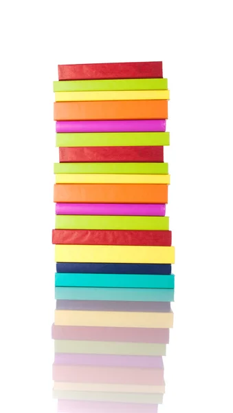Hromada barevných knih — Stock fotografie