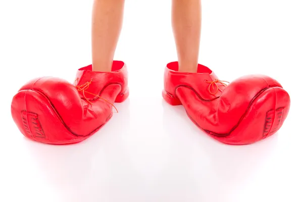 Grote clown schoenen — Stockfoto