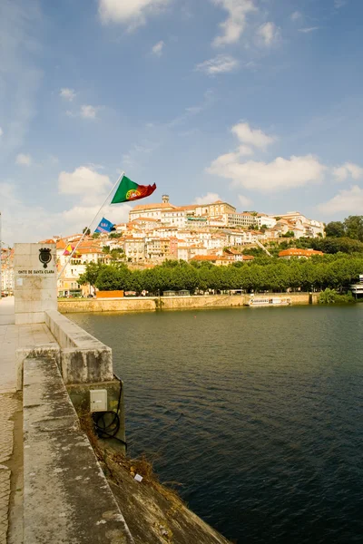 Stock image Flag over Coimbra