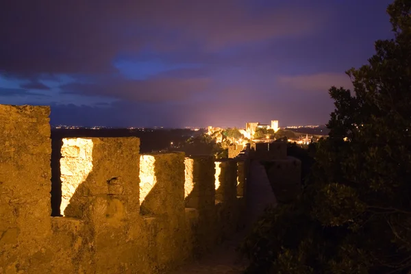 Forteresse la nuit — Photo