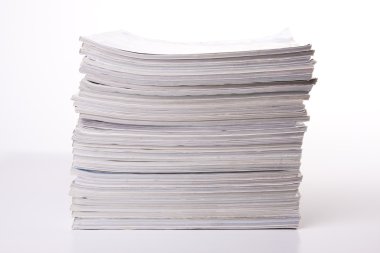 Stack of magazines clipart