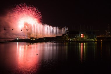 Firework In Portugal clipart