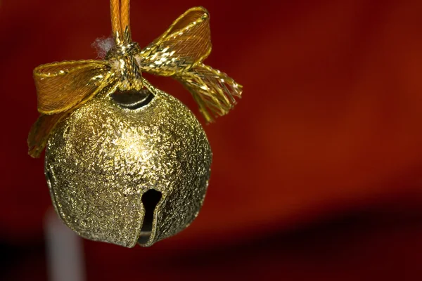 Campana de jingle en Navidad —  Fotos de Stock