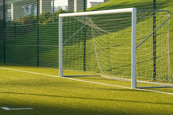 Rete da calcio — Foto Stock