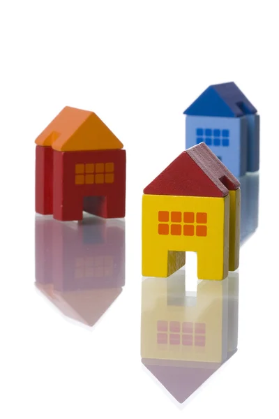 Toy houses — Stock Photo, Image