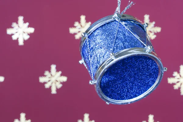 Christmas trumma (selektiv ett mjukt fokus) — Stockfoto