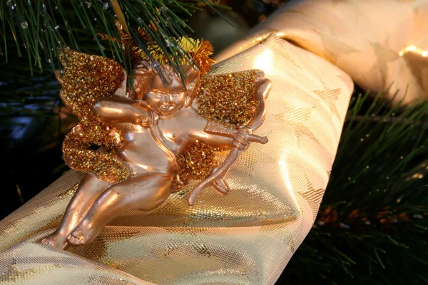 Christmas Cupid — Stock Photo, Image