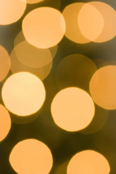 Ze zaměření vánoční osvětlení — Stock fotografie