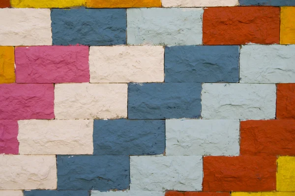 Färgglada vägg mönster — Stockfoto