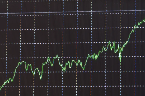 Gráfico de beneficios — Foto de Stock