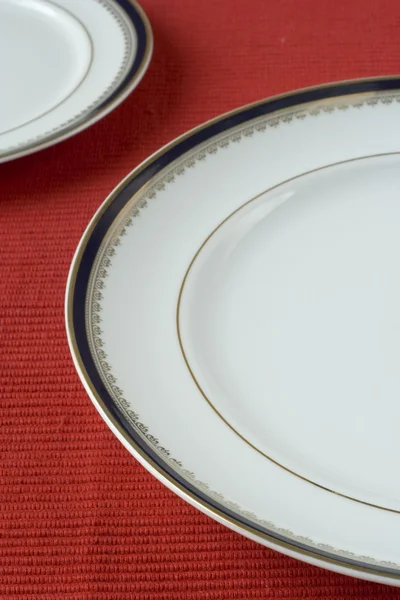 Porcelán tányérok — Stock Fotó
