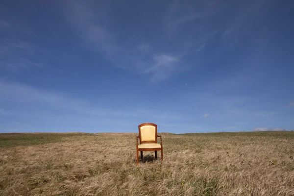 Krzesło samotność — Zdjęcie stockowe