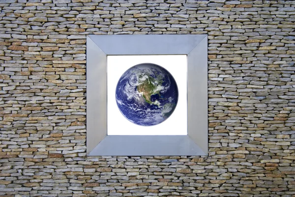 地球窗口 (北美) — 图库照片