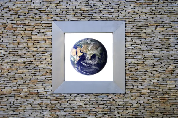 地球窗口 (亚洲) — 图库照片
