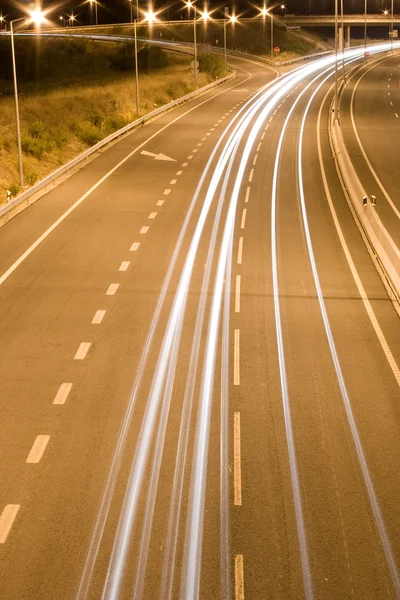 Stock image Highway at night