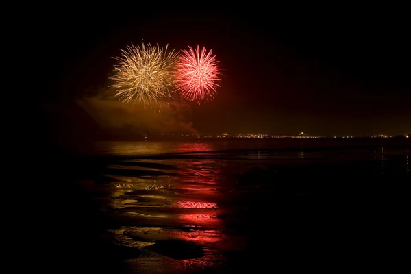 Festfeuerwerk — Stockfoto