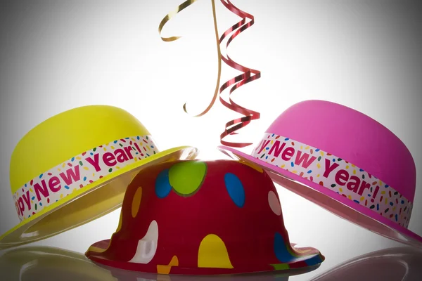 New Years Hats — Stock Photo, Image