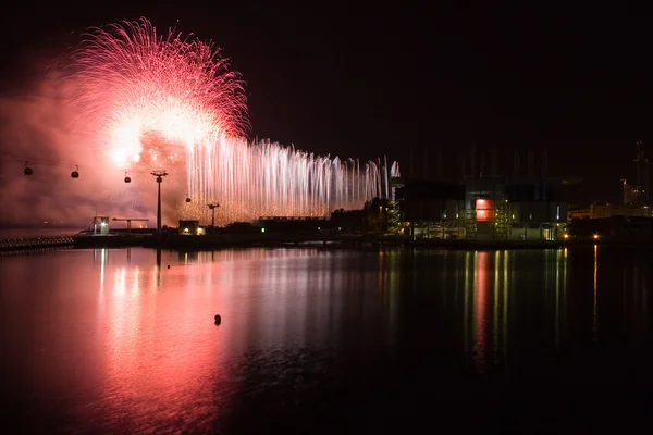 Feu d'artifice au Portugal — Photo