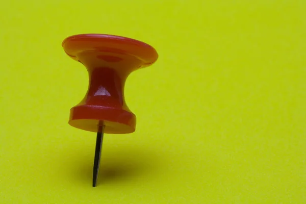 Pin in a sponge — Stock Photo, Image
