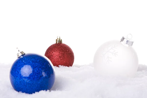 stock image Christmas white background