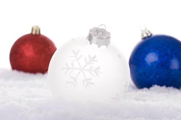 stock image Christmas white background